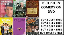 British TV Comedy on DVD - 1960s to 2000s - Buy 2 Get 1 Free / Buy 4 Get 2 Free