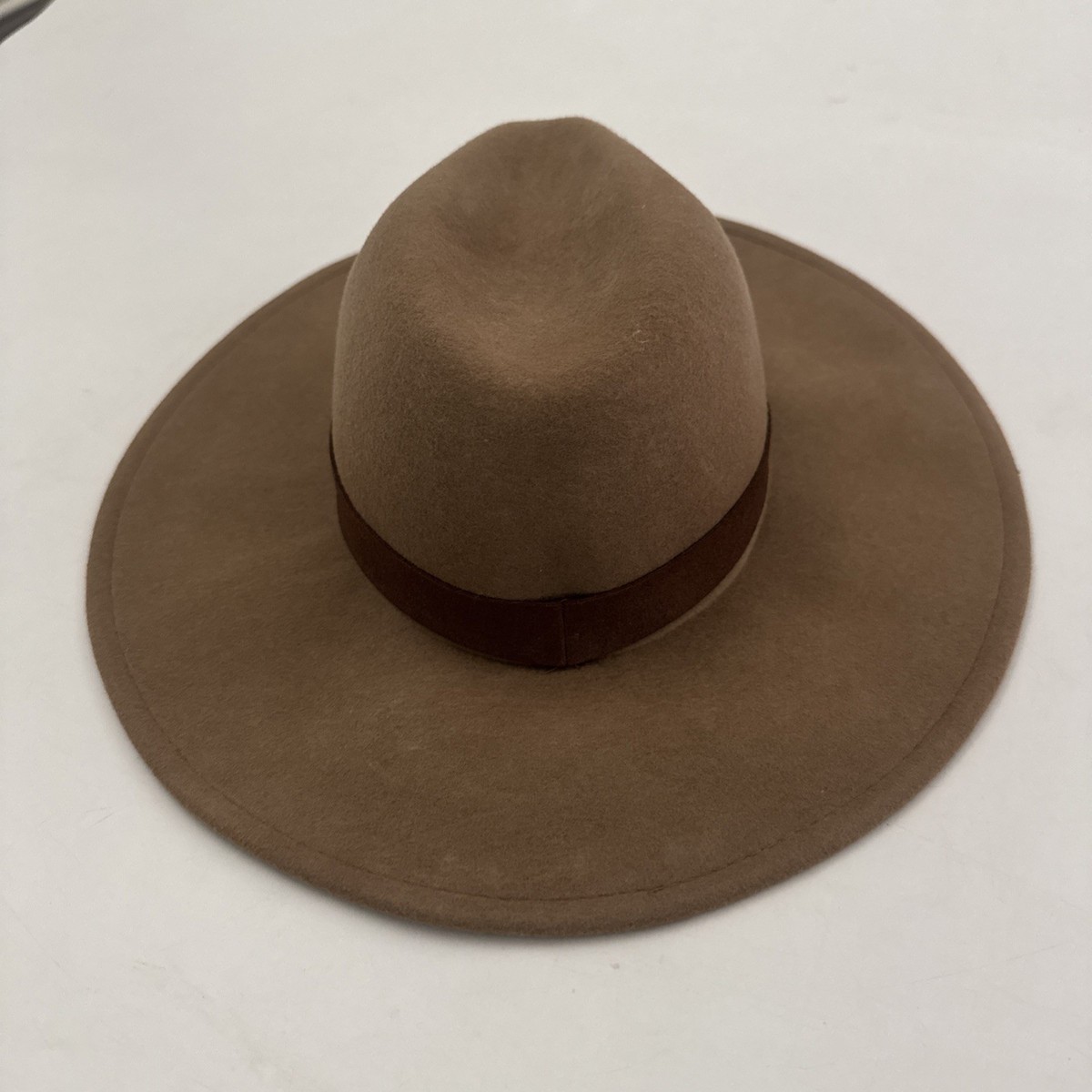 Vintage Biltmore 100% Wool Felt Western Hat Tan Wide Brim Fedora Rancher Boho Biltmore Cowboy Hat - Etsy main image 2