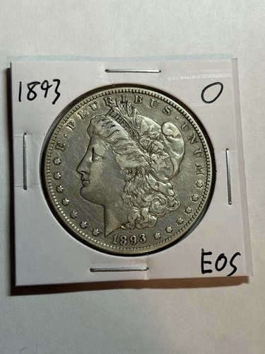 1893-O Morgan Silver Dollar XF Key Date New Orleans Mint