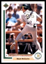 Mark McGwire 1991 Upper Deck #174 Athletics MLB READ FREE SHIPPING AutographDen