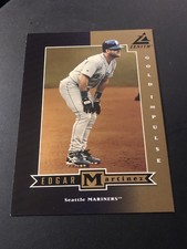 1998 Pinnacle Zenith Z Gold Impulse 5 X 7 Edgar Martinez #Z28 /100