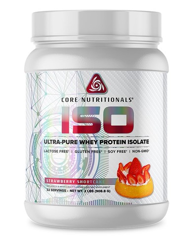 Core Nutritionals Iso Whey Protein Isolate | Lactose, Gluten, Soy Free ...