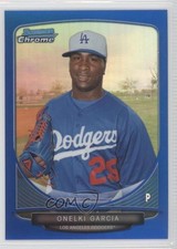 2013 Bowman Chrome Prospects Blue Refractor 183/250 Onelki Garcia #BCP118 0g4