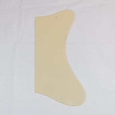 Custom Danelectro U1 U2 Style Guitar Pickguard, Blank No PU notch, 1Ply Cream