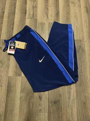 Nike Olympics 2024 Team USA Medal Ceremony Pants  Belt Navy Swoosh Womens XL NWT