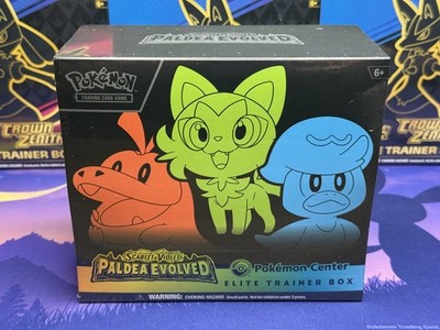 Paldea Evolved Pokémon Center ETB Elite Trainer Box ~ PC ETB