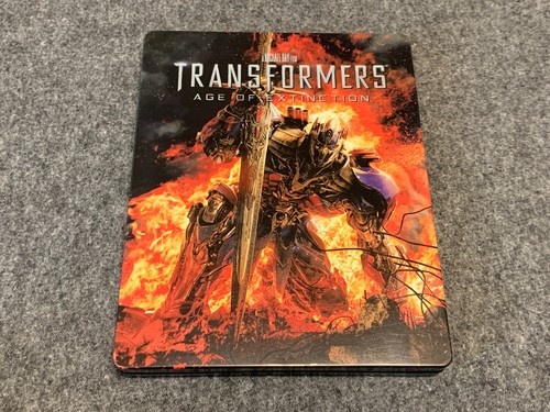 Transformers Age of Extinction: Steelbook (Blu-Ray & DVD, 2014)