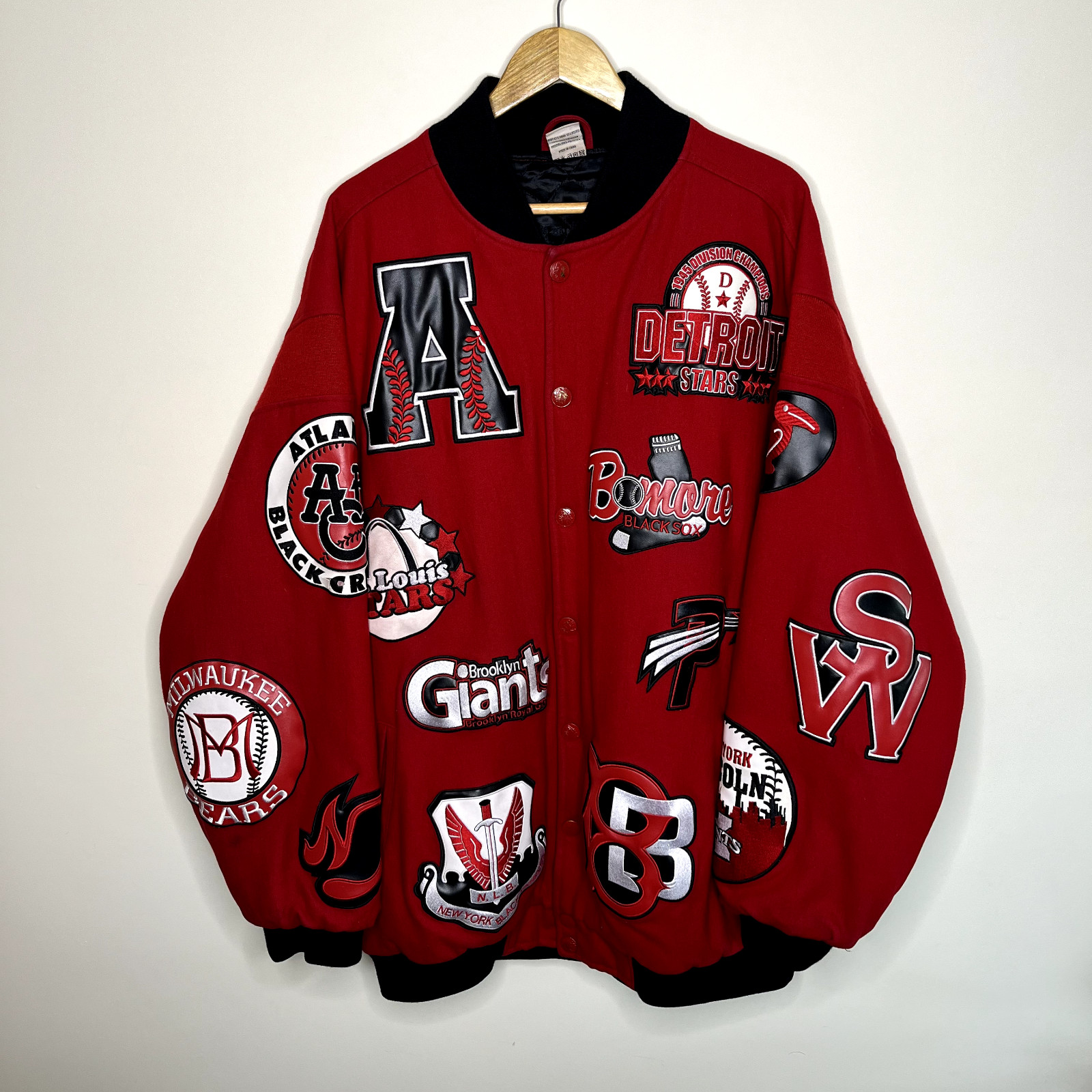 Vintage Authentic Patch Negro League Headgear Bas… - image 1