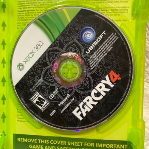 Farcry 4 Xbox 360 Ubisoft Video Game Missing Manual - Picture 3 of 4