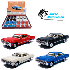 Kinsmart 136 - 1967 Chevrolet Impala - 5 Diecast Toy Car - 4 Colors Kinsmart 136 - 1967 Chevrolet Impala - 5 Diecast Toy Car - 4 Colors