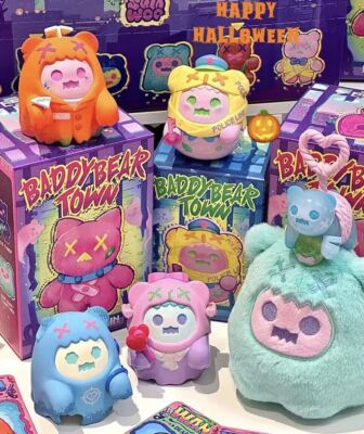 F.UN ShinWoo Baddy Bear Town Series Blind box Confirm Figure Toy Designer Gift