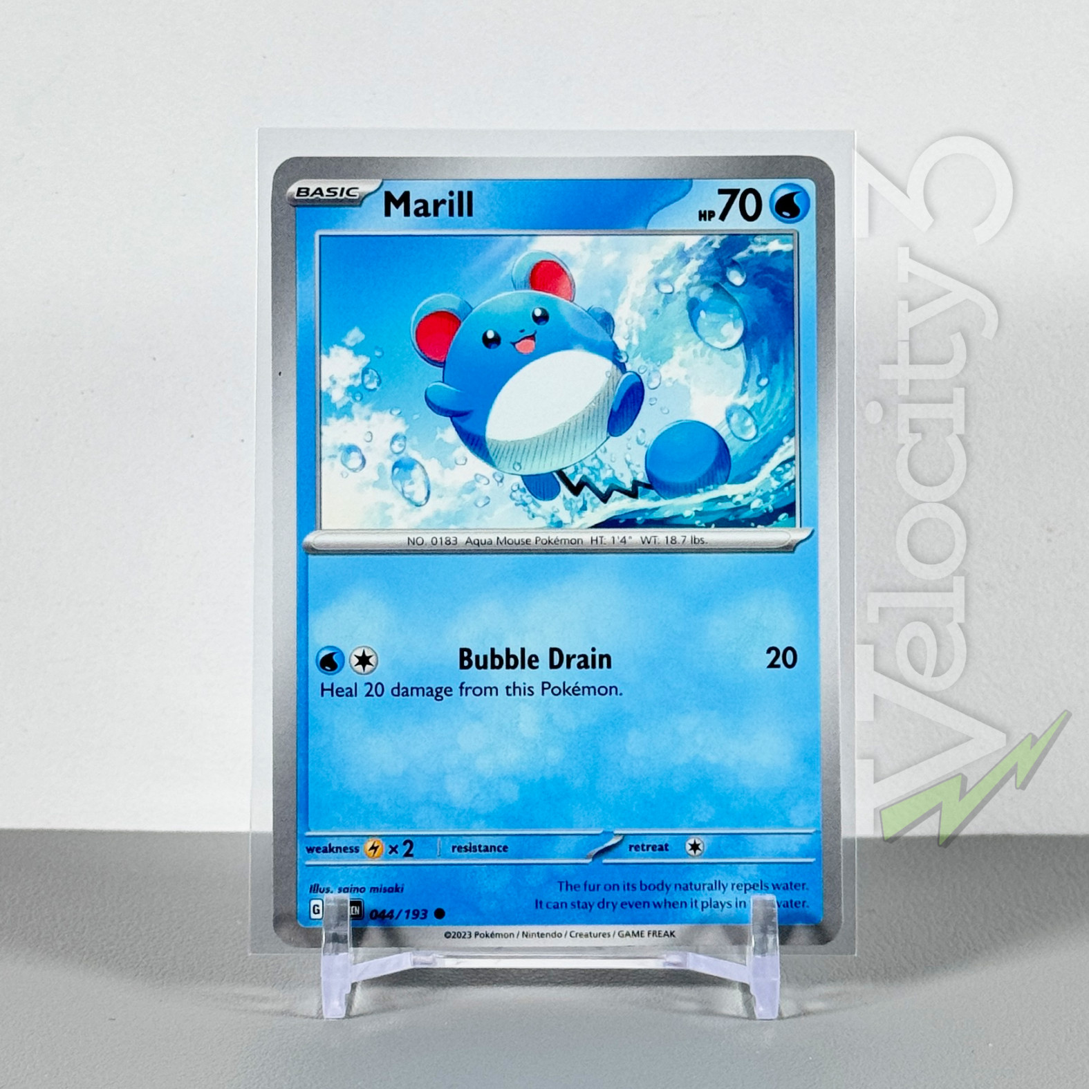 Pokemon TCG Card: MARILL 44/193 | Common | SV-Paldea Evolved | NM/Mint