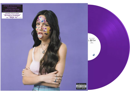 Olivia Rodrigo SOUR urban outfitters exclusive purple opaque vinyl album LP - Picture 6 of 6