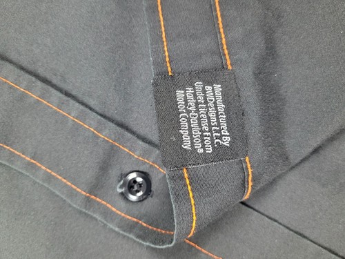 Camisa de garaje Harley Davidson Tucson AZ para hombre XL parche mecánico con logotipo de motocicleta - Imagen 13 de 13