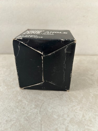 LENTE GRAN ANGULAR VIDEO ÁMBICO (0.6) MODELO V-0315 con caja, estuche y papeleo) - Imagen 11 de 11