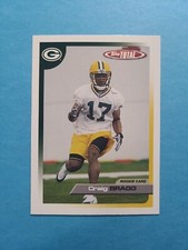 CRAIG BRAGG 2005 TOPPS TOTAL RC ROOKIE FOOTBALL CARD # 471 G5126. rookie card picture