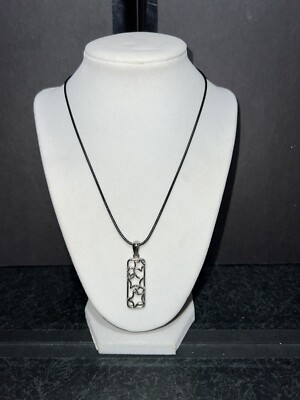 Lia Sophia 5 Falling Stars Celestial Silver Tone Pendant Limited Edition (read)