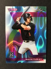 2024 Leaf Vivid - (Gavin Turley) RC (1/1) Teal Lava - Athletics