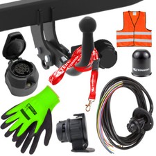 Für Chevrolet Lacetti Kombi Anhängerkupplung starr+E-Satz 13p ABE