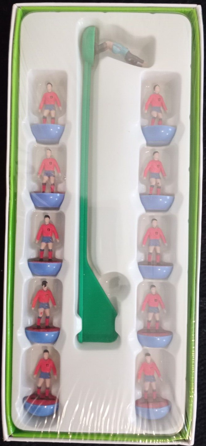 Subbuteo La Leggenda Platinum n°3 Espagne pour collectionneur de football de table