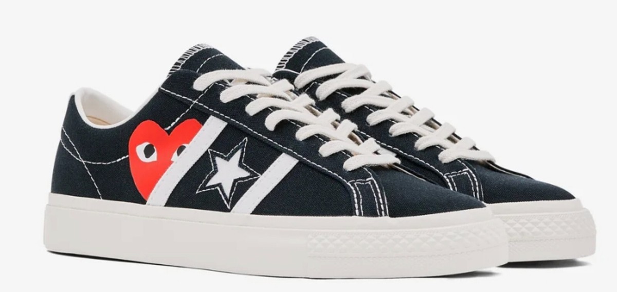 CONVERSE x COMME DES GARÇONS PLAY One Star Academy Pro Black