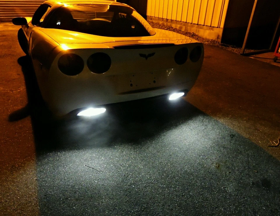 Chevrolet Corvette C6 3157 2005-2013 HID blanco LED luces de reversa EE. UU. Foto 2 de 2
