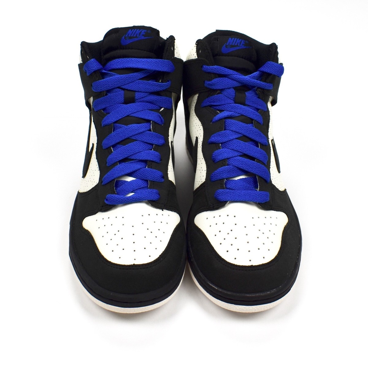 Size 9 - Nike Dunk High Sail Black Royal for sale online | eBay