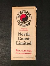Northern Pacific Yellowstone Park Line Fall 1938 Train Time Tables