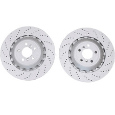 New Pair Disc Brake Rotor 34212284103 34212284104 For Bmw F06 F10 F12 M5 M6
