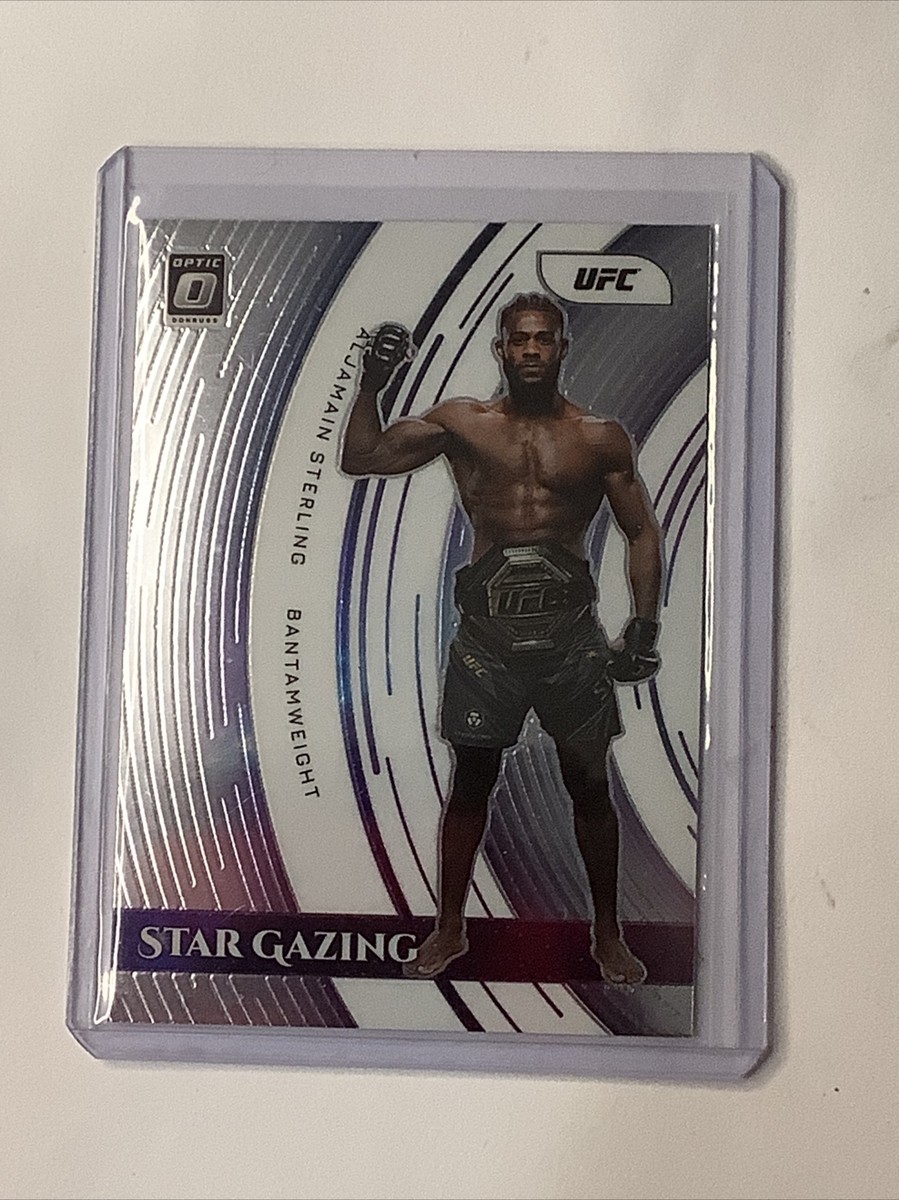 Aljamain Sterling #13 Star Gazing 2022 Donruss Optic UFC A-30