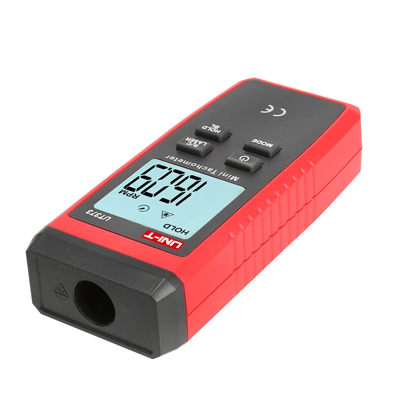 Mini tacómetro digital láser sin contacto UNI-T medidor de RPM probador de medición de velocidad