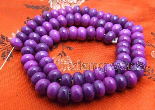 4*6mm Rondelle Natural Purple Sugilite Bead for Jewelry Making Loose Strand 15'' - Picture 26 of 36