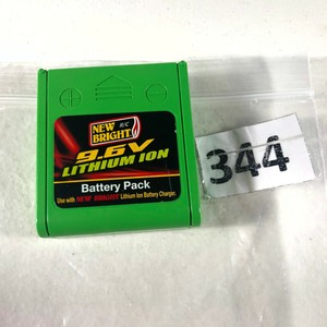 new bright 9.6 volt lithium ion battery pack