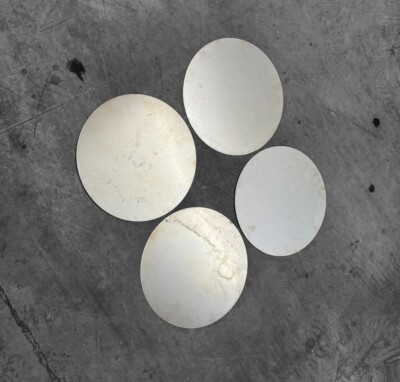 18 GUAGE STEEL SHEET METAL COLD ROLLED 12'' DISC CIRCLE  4 pack