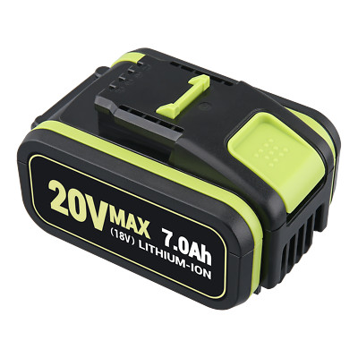 20V 7.0Ah Lithium-ion Battery for Worx WA3551 WA3551.1 WA3553.2 WX386 WX390 NEW
