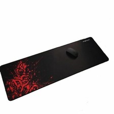 Large Mouse Pad Extended Gaming XXL 900x300mm Big Size Desk Mat Black  Red