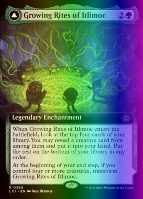 Growing Rights Mtg MTG Growing Rites of Itlimoc (380/491) The Lost Caverns of Ixalan NM ...