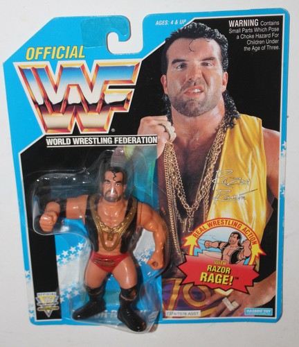 WWF Razor Ramon Hasbro Series 10 WWE Wrestling Red...