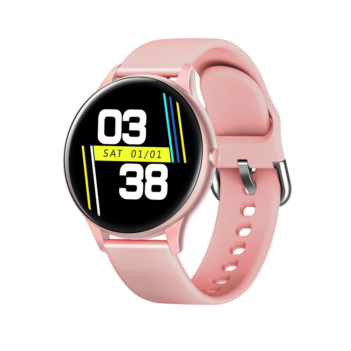 Sports Smart Watch Fitness Heart Rate Smart Bracelet Metal Android