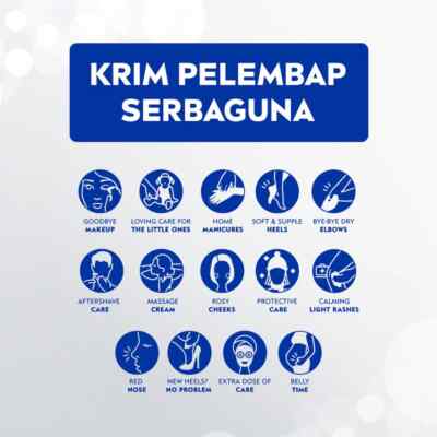 NIVEA Body Care Creme Tin 60 ml x 3 Pcs