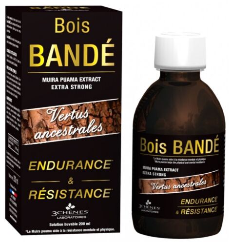 BOIS BANDE Endurance & Résistance 200ml -99 % Extrait Muira Puama Mental & Physique - Photo 1 sur 3