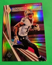 Michael Thomas 2019 Panini Phoenix Pink SHINY Prizm #13 Catching Fire 137/199