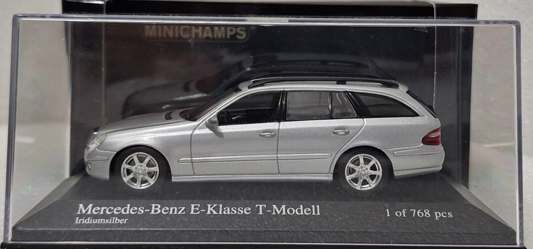 Mercedes-Benz E-Class T-Model 2006 (S211) Silver 1:43 Mercedes-Benz E-Class T-Model 2006 (S211) Silver 1:43