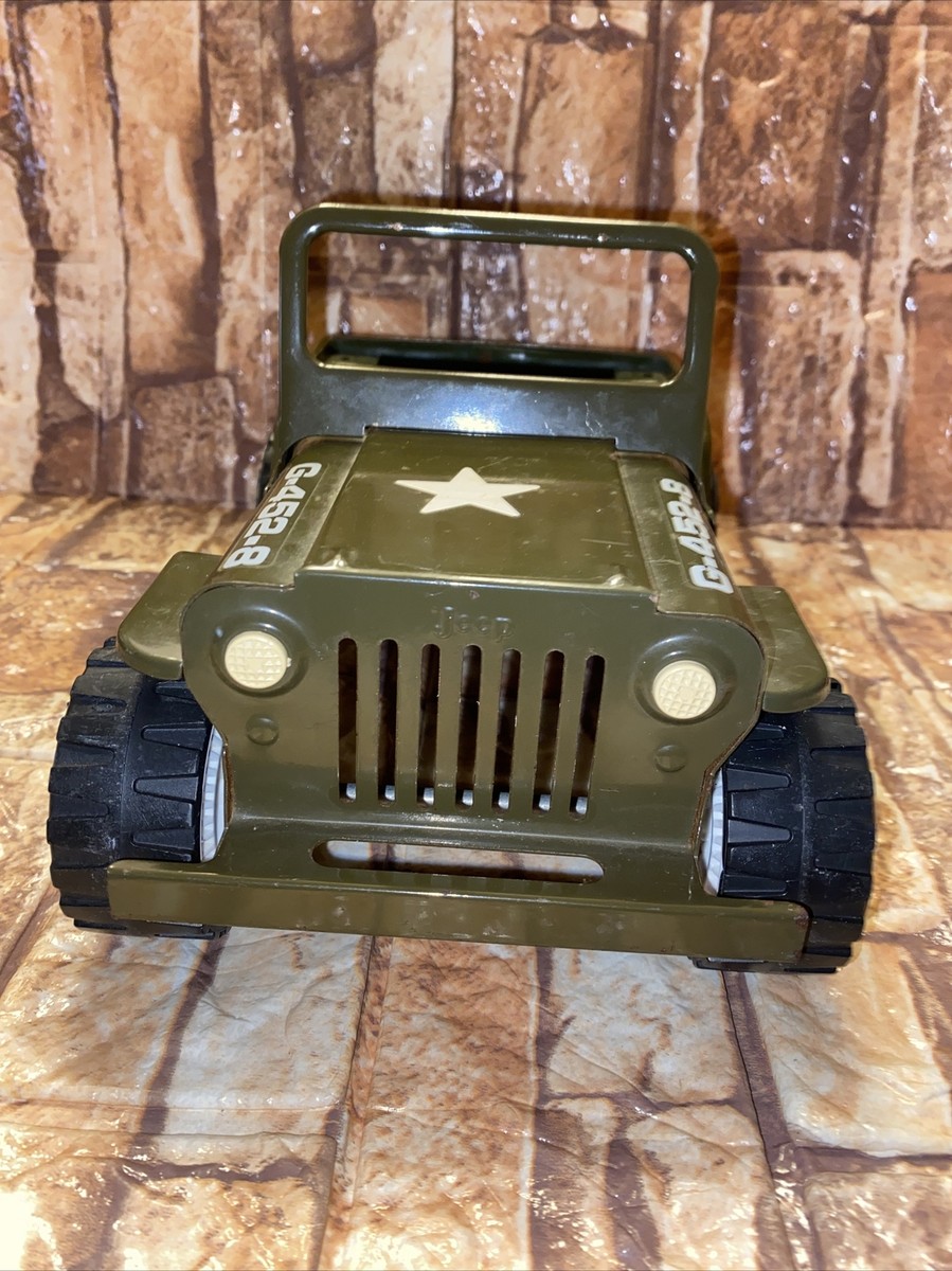 Tonka XR-101 army jeep vintage truck Tonka Jeep Wrangler G