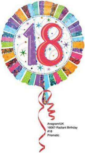 Palloncino In Lamina 'Buon Compleanno' Con Coriandoli - Anagram, Formato Rotondo