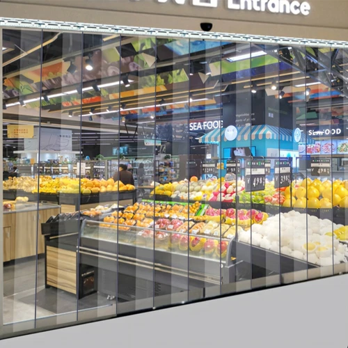 Kühlbox Gefrierschrank Kunststoffleiste Tür, Streifenvorhang Tür, komplette PVC Streifen Tür - Bild 2 von 57