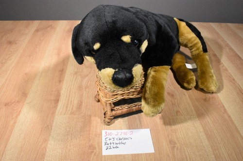 E&J Classics Rottweiler 22 inch Plush(310-2796-2) - Picture 6 of 8
