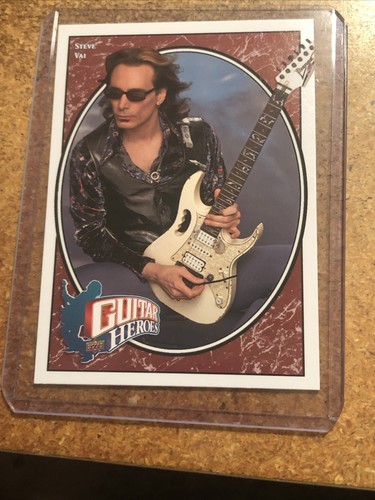 Steve Vai 2008 Upper Deck Football Guitar Heroes # 249 - Imagen 9 de 10