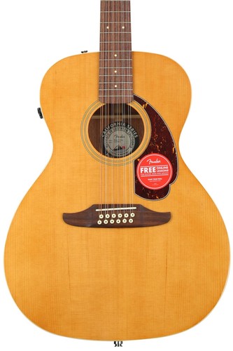 Fender Villager 12-string Acoustic-electric Guitar - Aged Natural