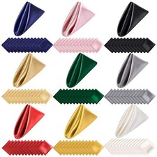 Stoffservietten Servietten 12 Stücke Aufwändig Designs Einfach Zu Falten